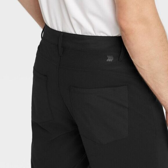 All In Motion - Men's Golf Pants Straight Casual Fit Size 30x30, Black - Picture 3 of 4